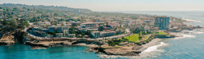 Aerial photo of La Jolla